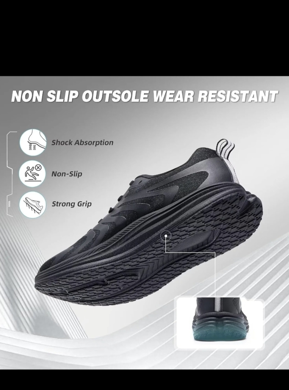 Orthocomfoot Women’s Orthopedic Running Shoes with Arch Support Size 10 - Picture 7 of 15
